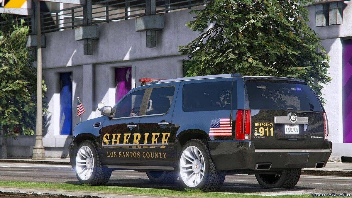 2012 Cadillac Escalade ESV Police Version / GTA 5