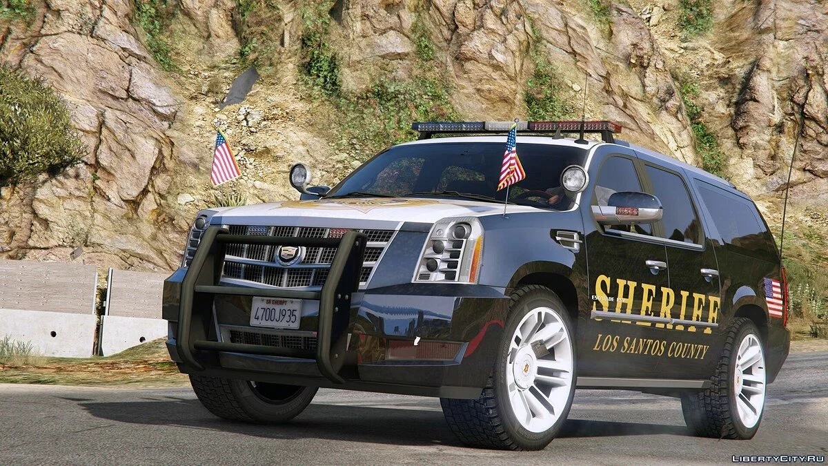 2012 Cadillac Escalade ESV Police Version / GTA 5