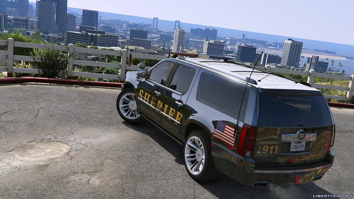 2012 Cadillac Escalade ESV Police Version / GTA 5