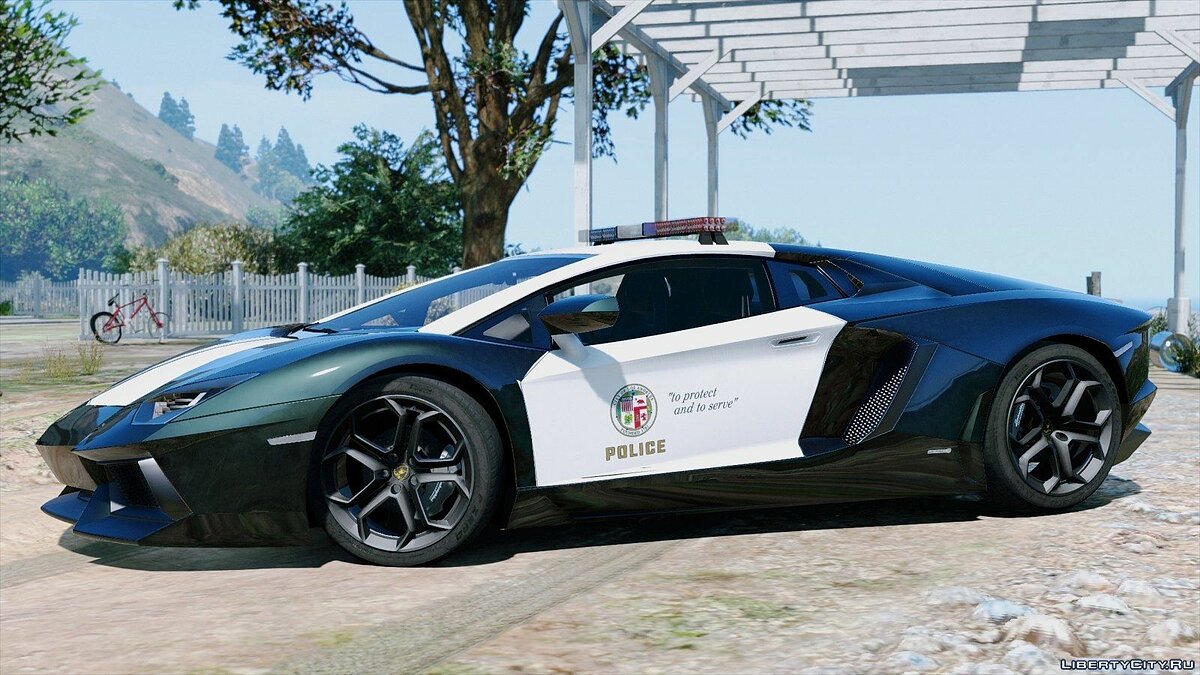 Download Police Lamborghini Aventador for GTA 5