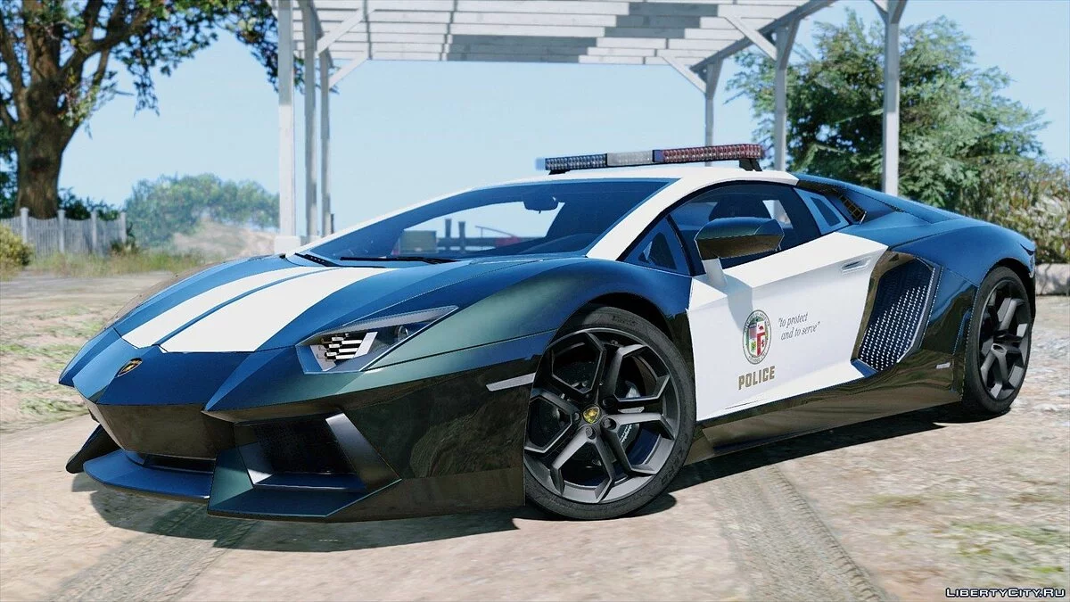 Police Lamborghini Aventador / GTA 5