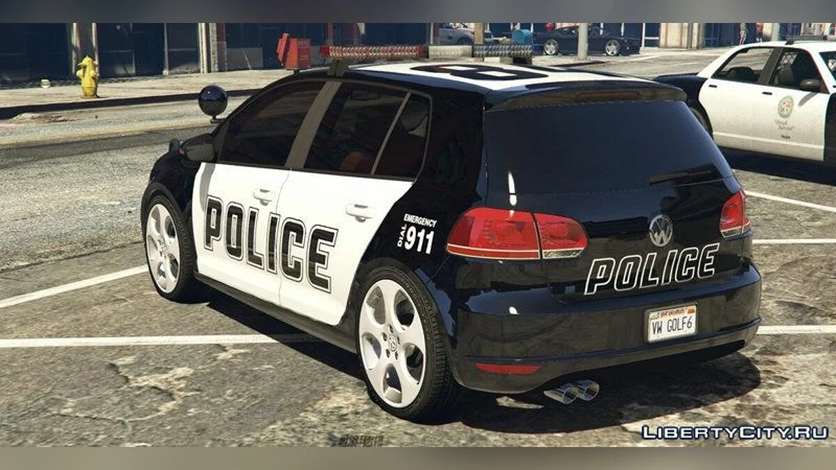 Volkswagen Golf Mk 6 Police / GTA 5