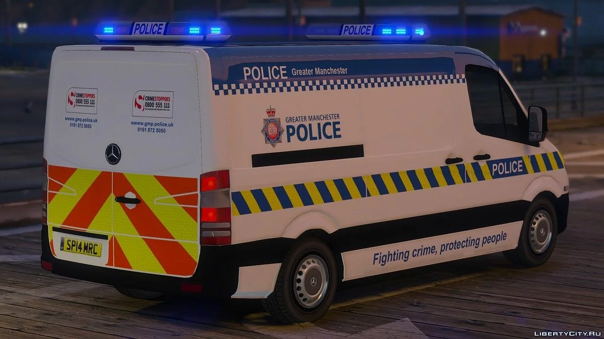 Mercedes Sprinter Police 2014 / GTA 5