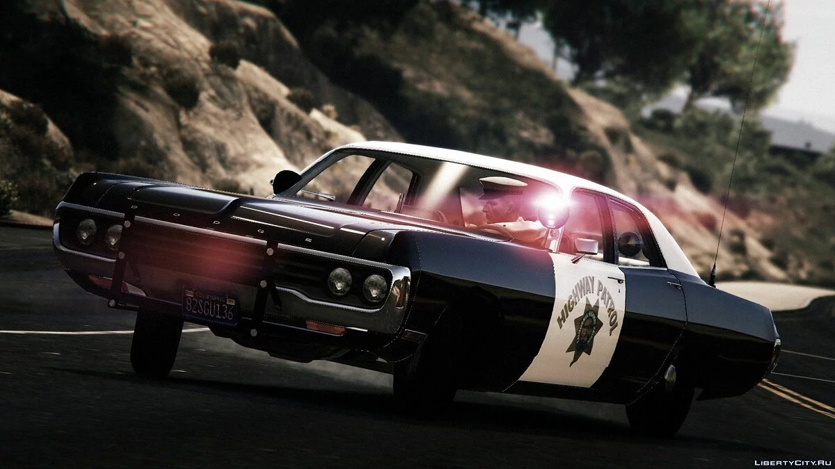 Dodge Polara 1971 - California Highway Patrol / GTA 5