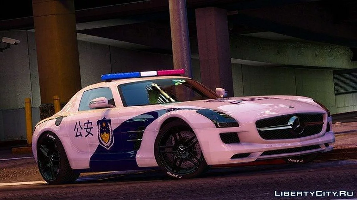 Mercedes-Benz SLS AMG Police / GTA 5
