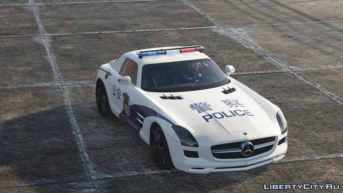 Mercedes-Benz SLS AMG Police / GTA 5