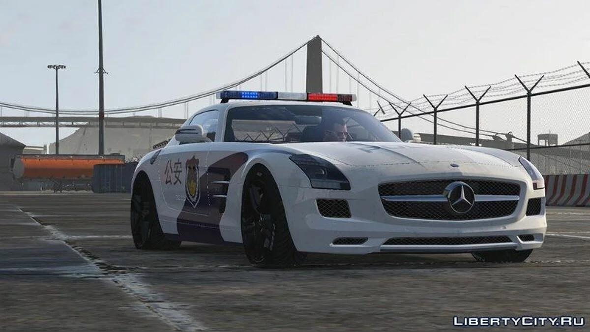 Mercedes-Benz SLS AMG Police / GTA 5