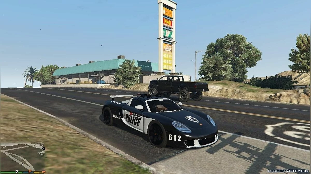 Porsche Carrera GT Cop 1.1 / GTA 5