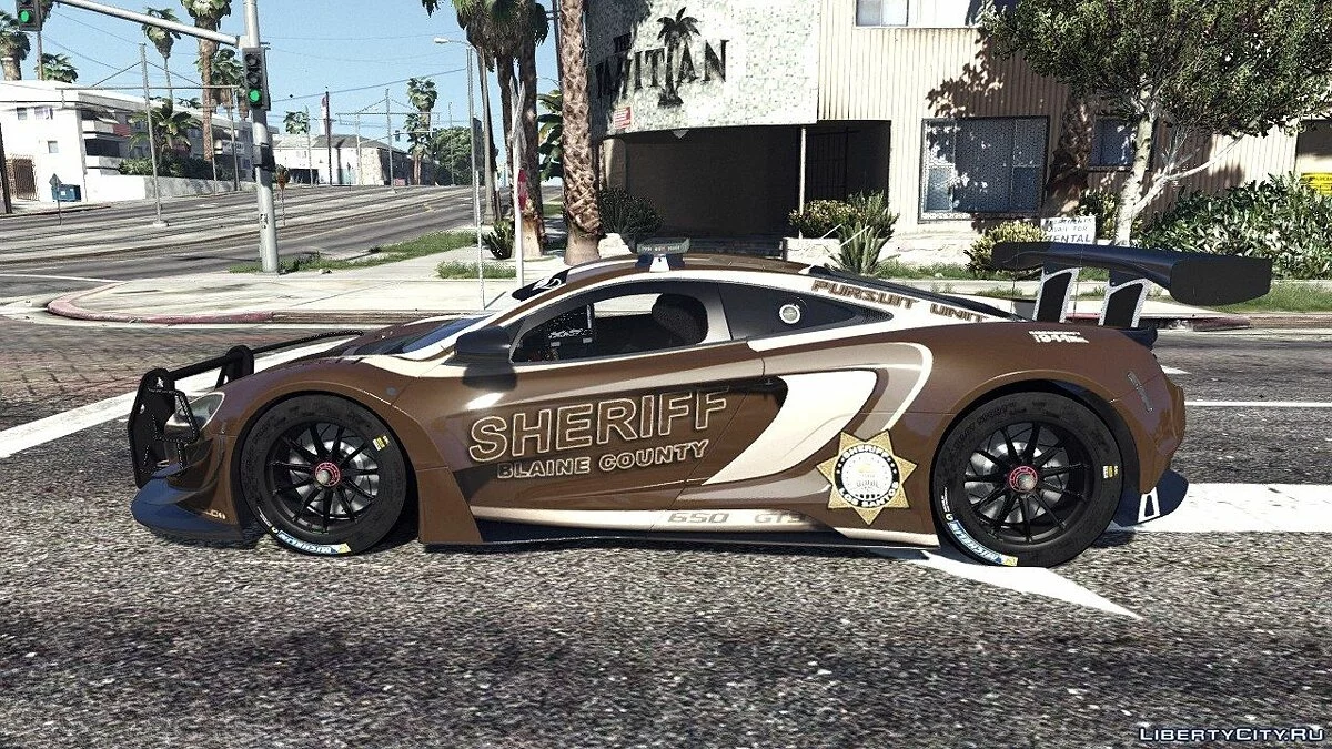 McLaren 650s GT3 Pursuit Edition (Police) / GTA 5
