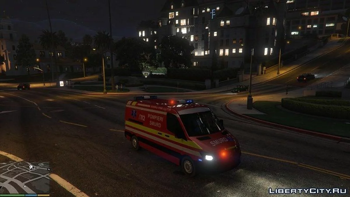 Mercedes Sprinter SMURD Romania / GTA 5