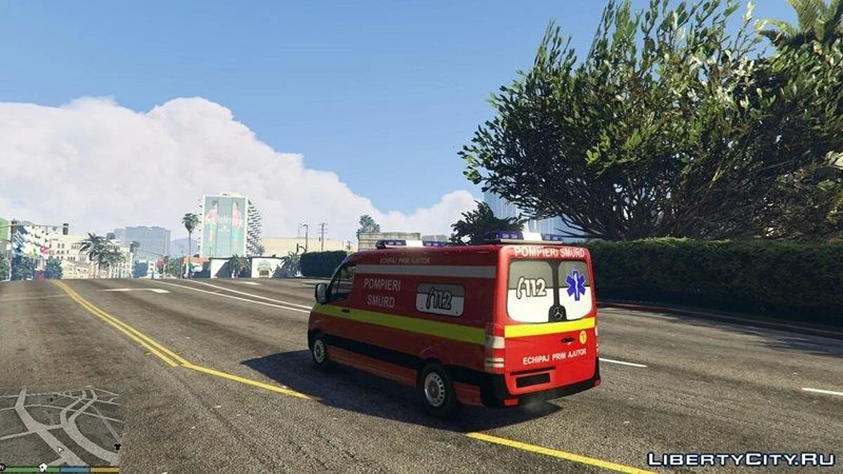 Mercedes Sprinter SMURD Romania / GTA 5
