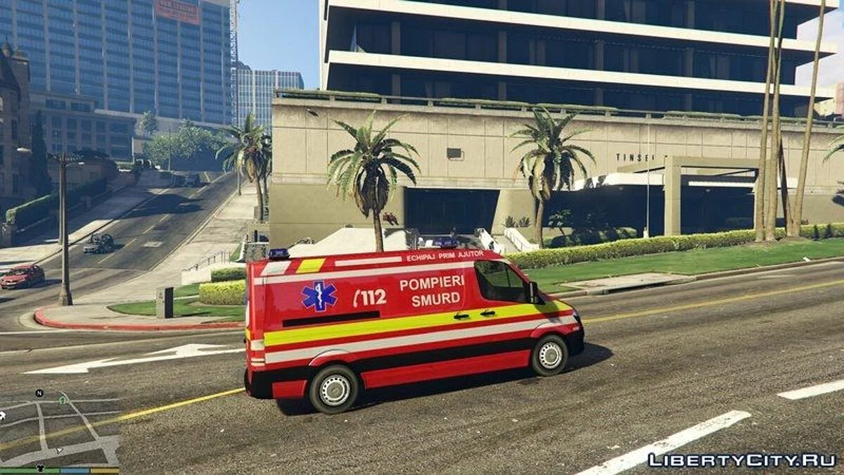 Mercedes Sprinter SMURD Romania / GTA 5