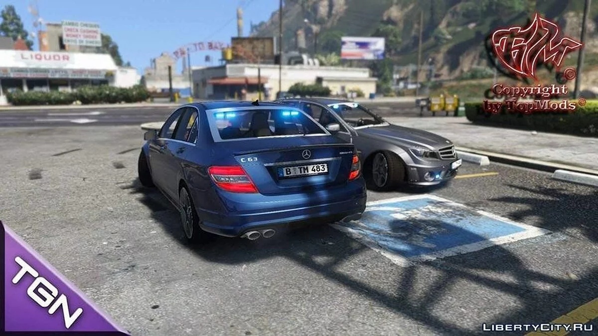 Mercedes-Benz C63 Кримінальна поліція / GTA 5