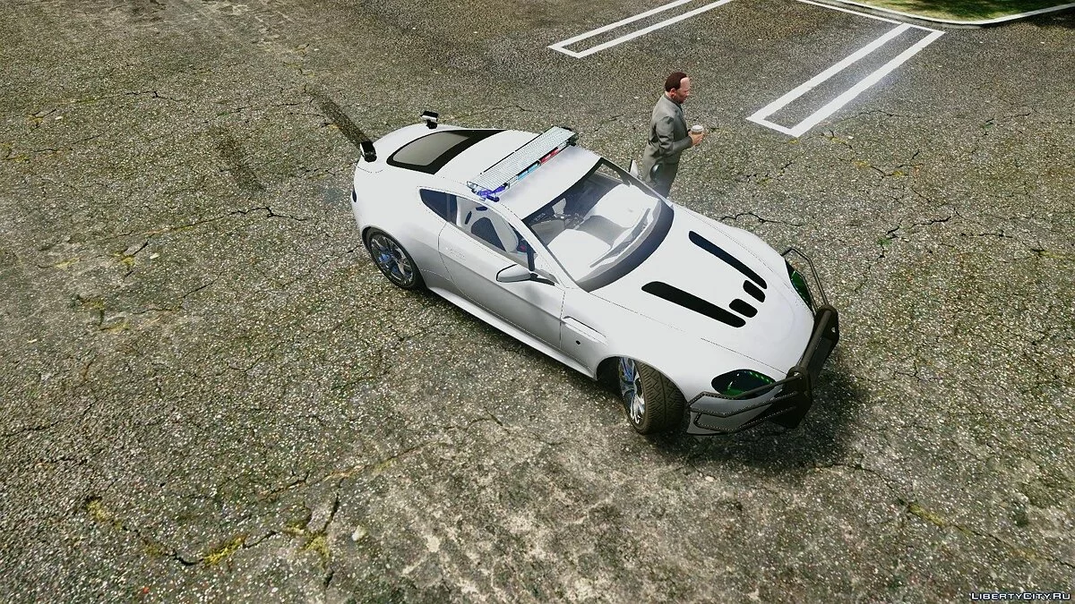 Aston Martin Vantage Police FBI 1.0 / GTA 5