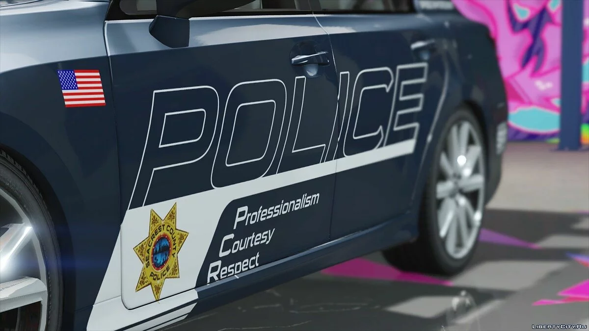 Lexus GS 350 | Hot Pursuit Police [Add-On / Replace | Template] 2.0 / GTA 5