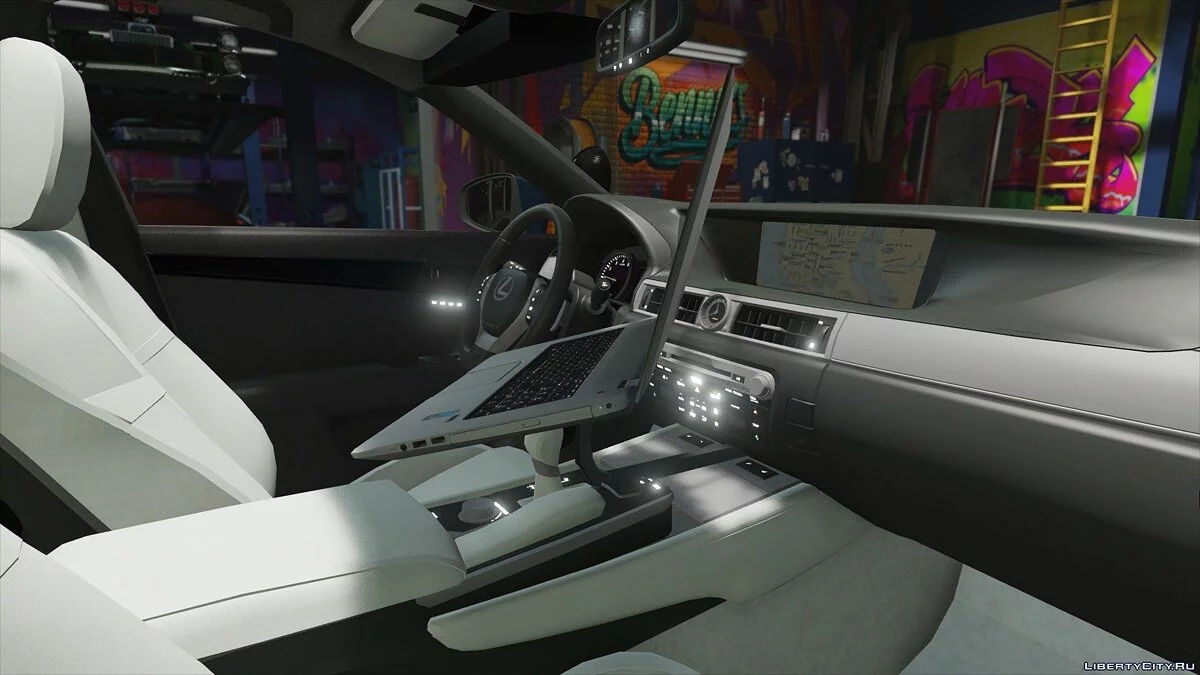 Lexus GS 350 | Hot Pursuit Police [Add-On / Replace | Template] 2.0 / GTA 5