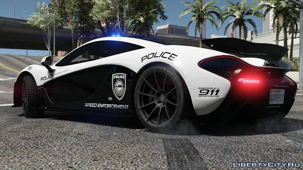 McLaren P1 | Poursuite Policière [Ajout / Remplacement | Modèle] / GTA 5