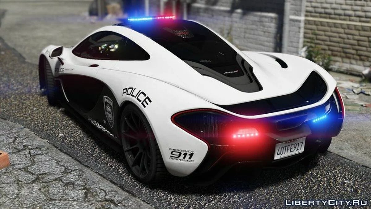 McLaren P1 | Poursuite Policière [Ajout / Remplacement | Modèle] / GTA 5