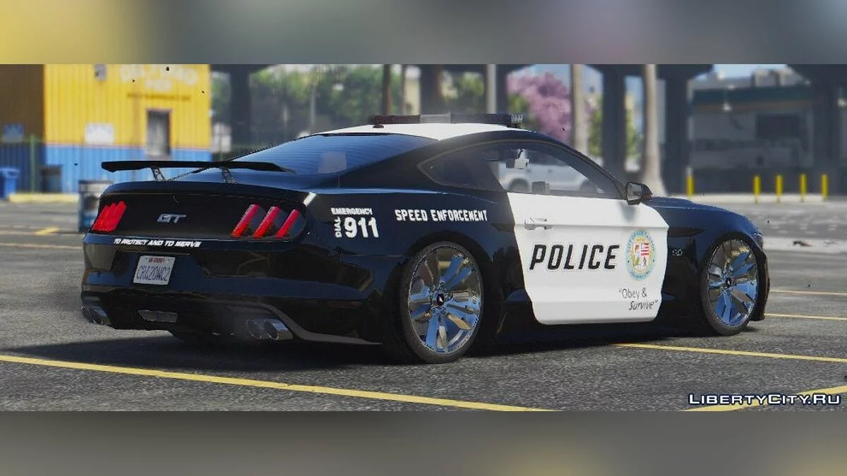 2015 Police Mustang GT [Add-On] 0.5 / GTA 5