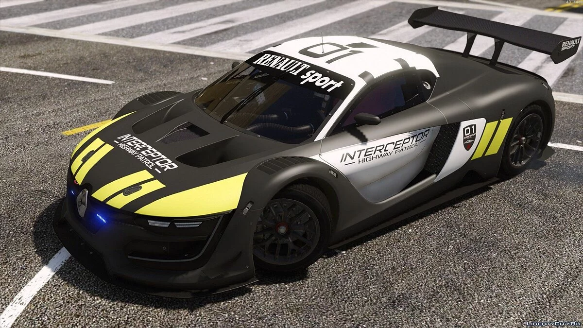 Renault Sport RS Interceptor [Додаток / Заміна | Шаблон] / GTA 5