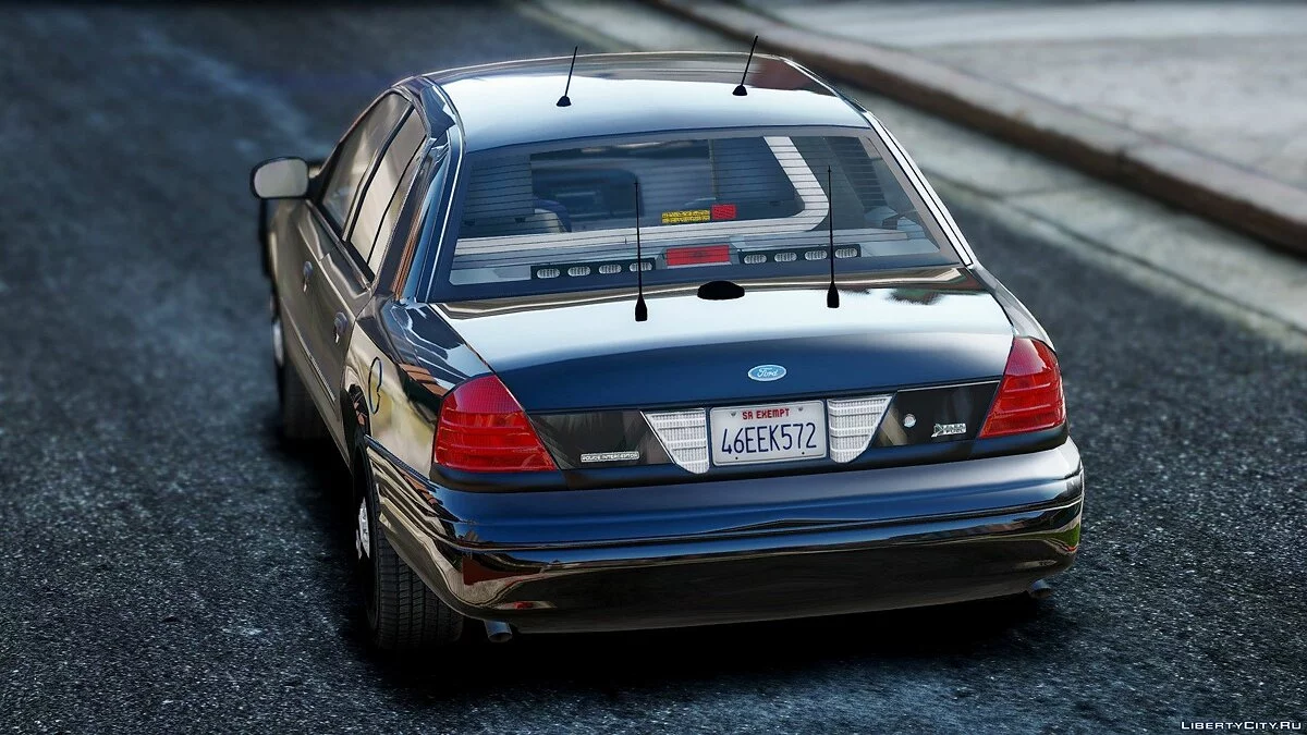Crown Vic Sin Marcas 2011 1.0 / GTA 5