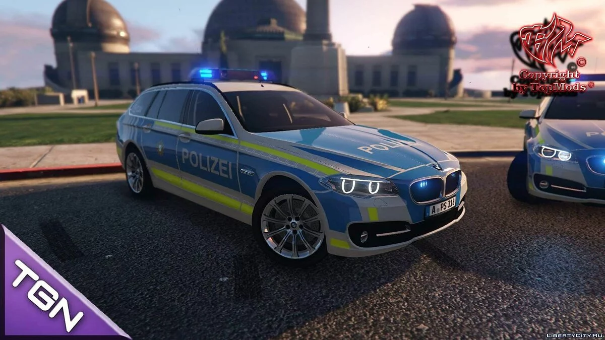 BMW 530D Polizei Bayern (Augsburg) 2.0 / GTA 5
