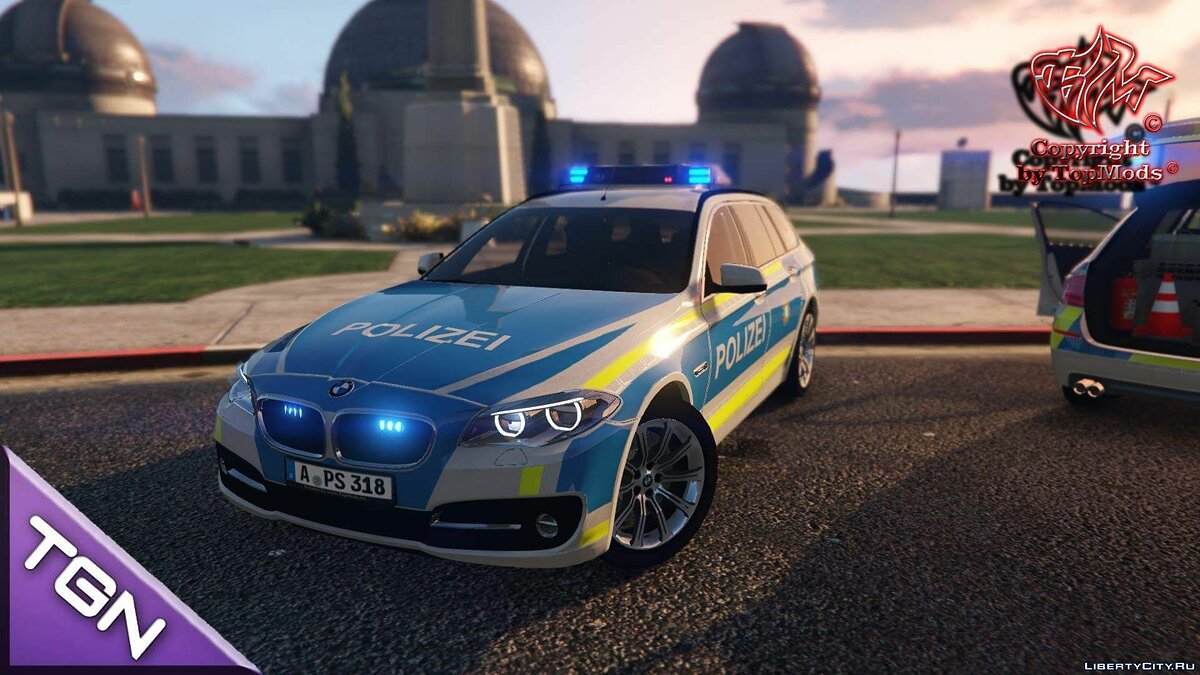 BMW 5 Polizei