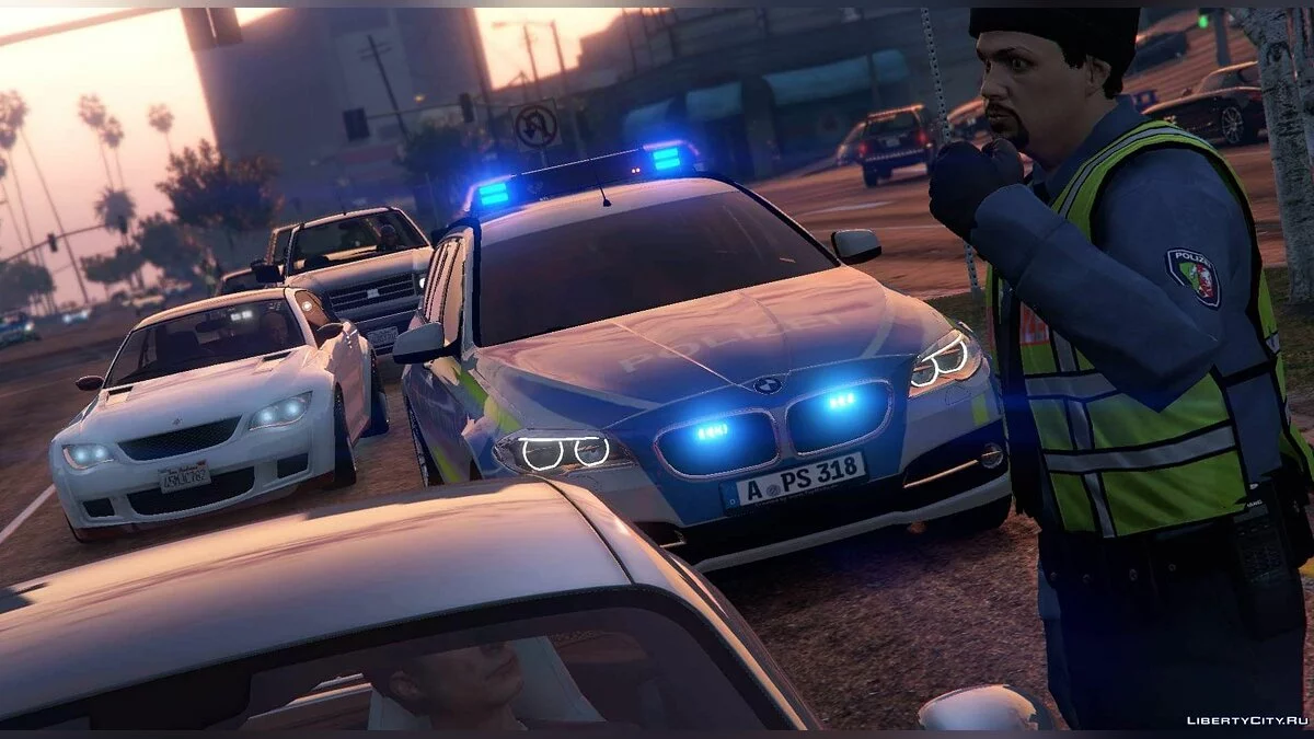 BMW 530D Polizei Bayern (Augsburg) 2.0 / GTA 5