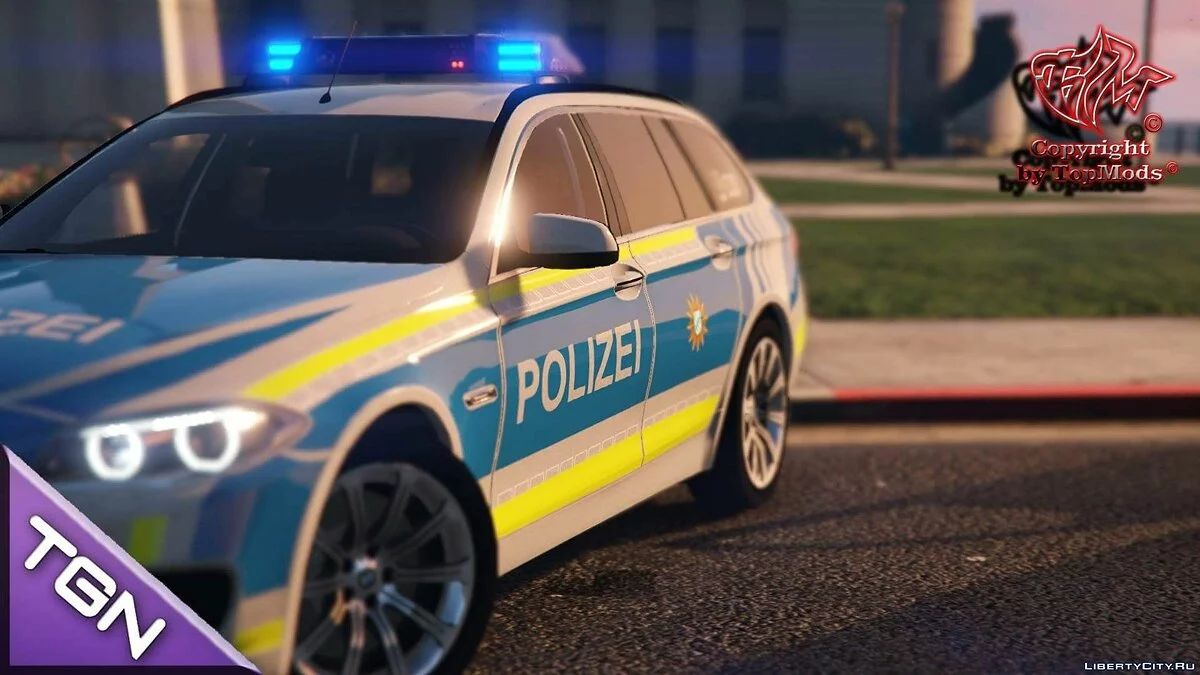 BMW 530D Polizei Bayern (Augsburg) 2.0 / GTA 5
