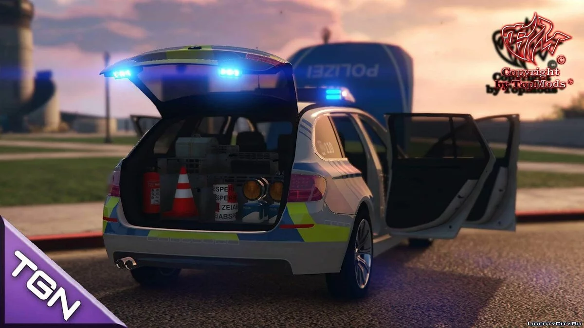 BMW 530D Polizei Bayern (Augsburg) 2.0 / GTA 5