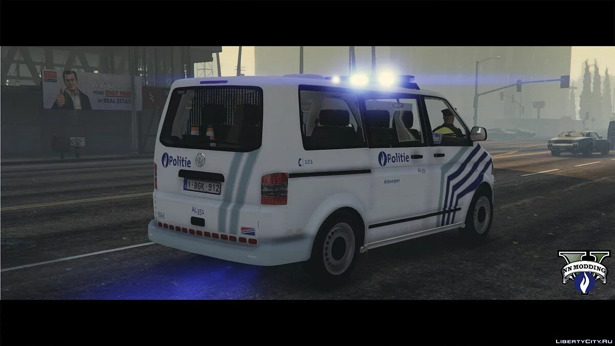 Volkswagen T5 | Lokale Polizei Antwerpen / GTA 5