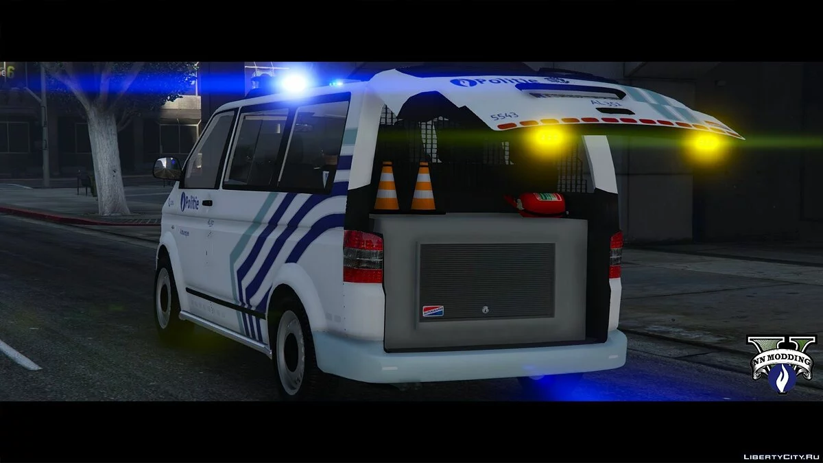 Volkswagen T5 | Lokale Polizei Antwerpen / GTA 5