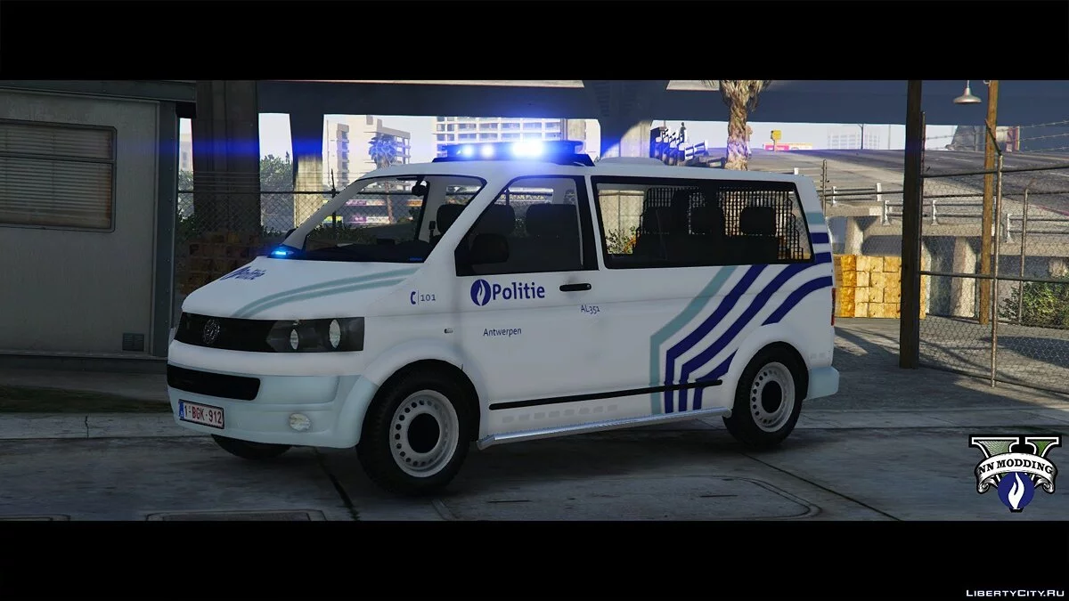 Volkswagen T5 | Lokale Polizei Antwerpen / GTA 5