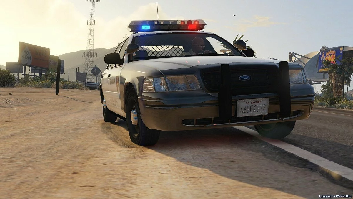 Ford Crown Victoria P71 de 1999 - LA Co. Sheriff 1.1 / GTA 5