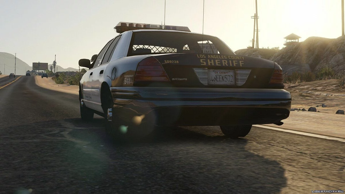 Ford Crown Victoria P71 de 1999 - LA Co. Sheriff 1.1 / GTA 5