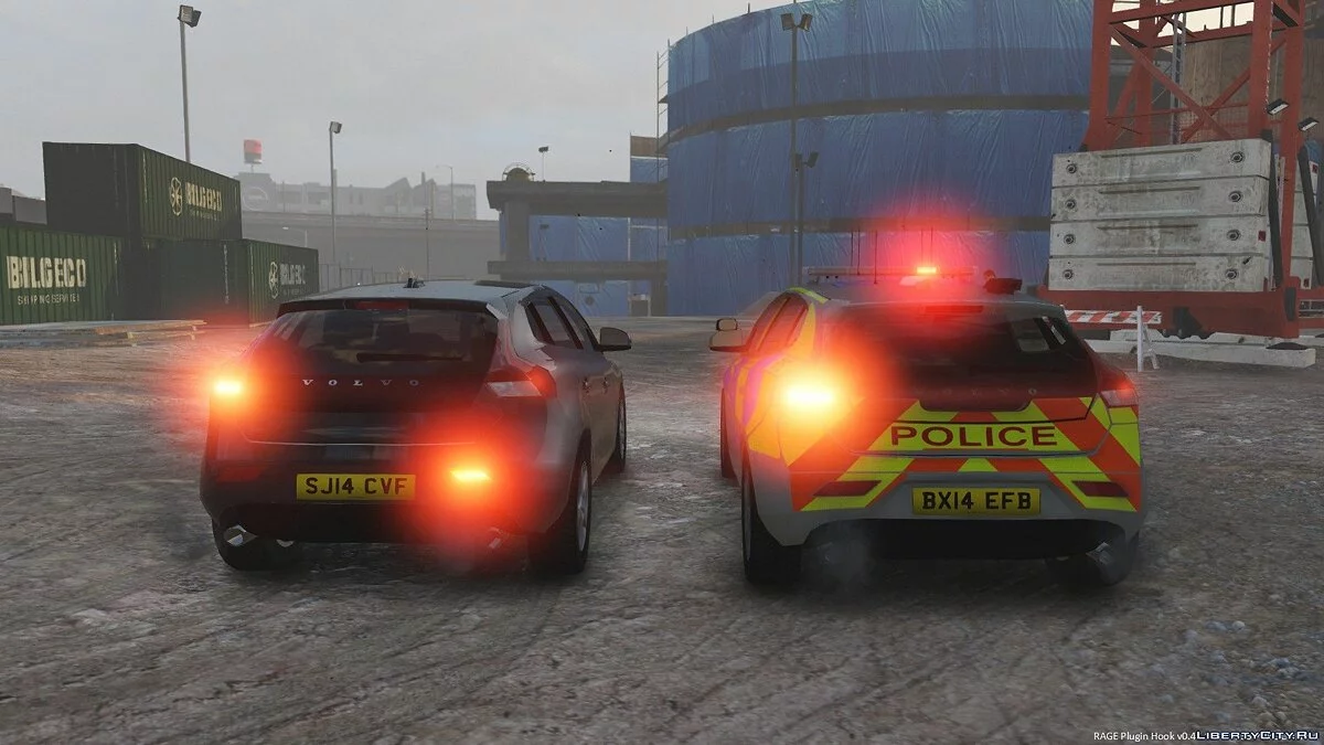 2014年大都会警察沃尔沃V40 ELS包 / GTA 5