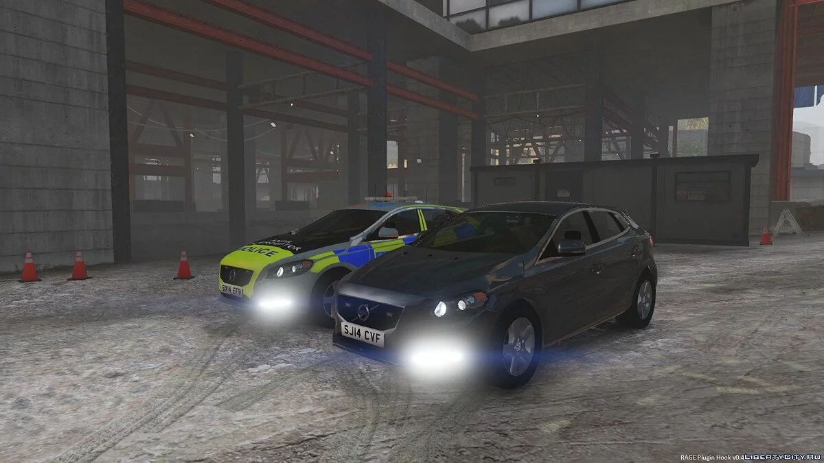 2014年大都会警察沃尔沃V40 ELS包 / GTA 5