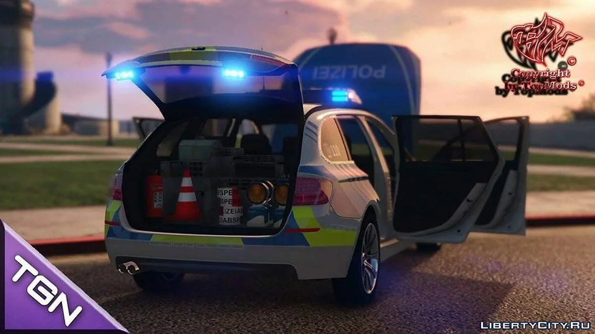 BMW 530D Polizei Bayern / GTA 5