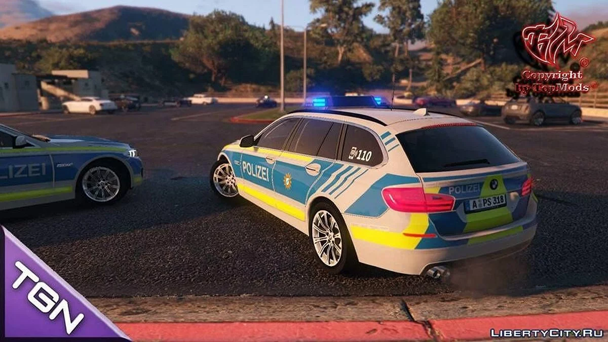 BMW 530D Polizei Bayern / GTA 5