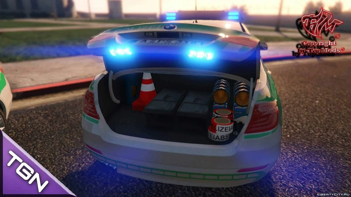 BMW F10 Polizei Bayern 1.0 / GTA 5