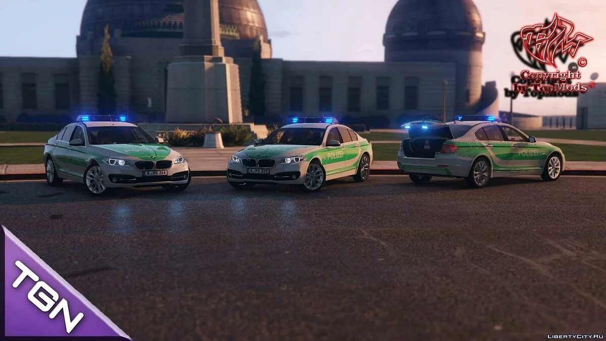 BMW F10 Polizei Bayern 1.0 / GTA 5