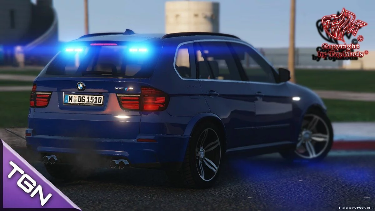 BMW X5 M Kripo Bayern DG Edition 1.0.0 / GTA 5