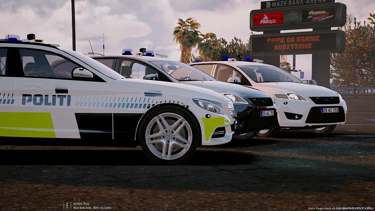 Skoda octavia police gta 5 фото 96