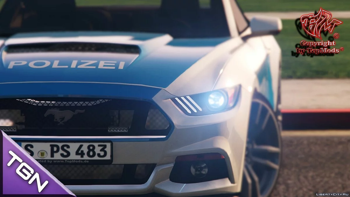 Ford Mustang Polizei Stuttgart / GTA 5