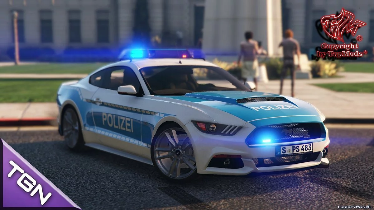 Ford Mustang Polizei Stuttgart / GTA 5