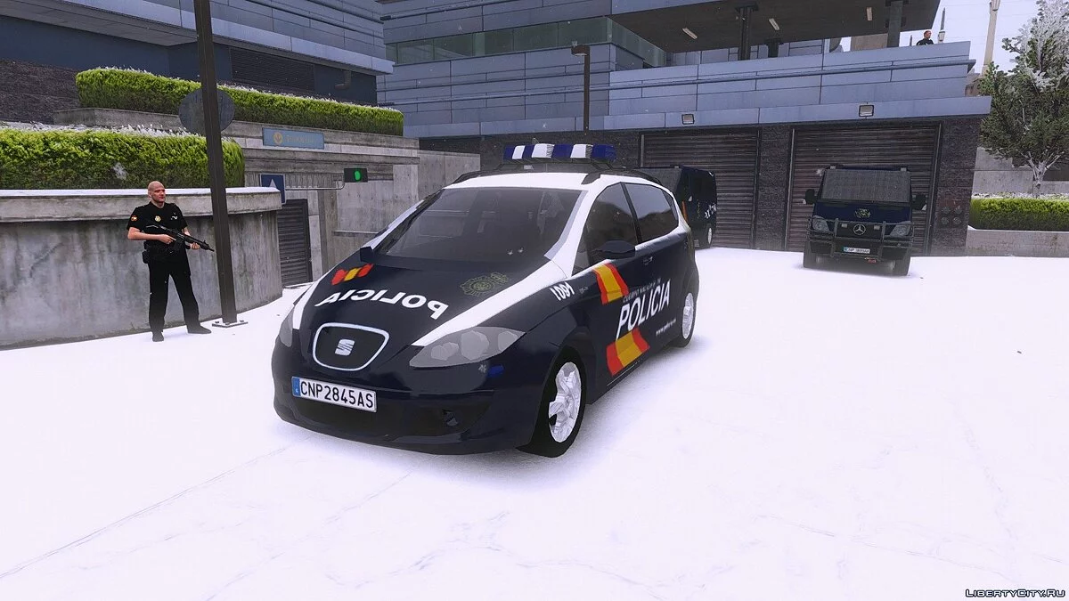 西雅特Altea XL - 国家警察Z - CNP(西班牙警察)1.0 / GTA 5