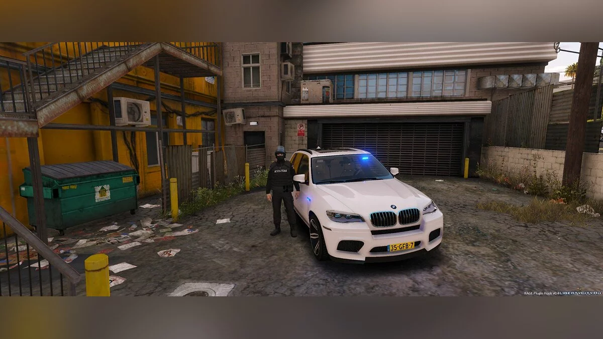 BMW X5 M Police Néerlandaise Non Marquée 1.0 / GTA 5