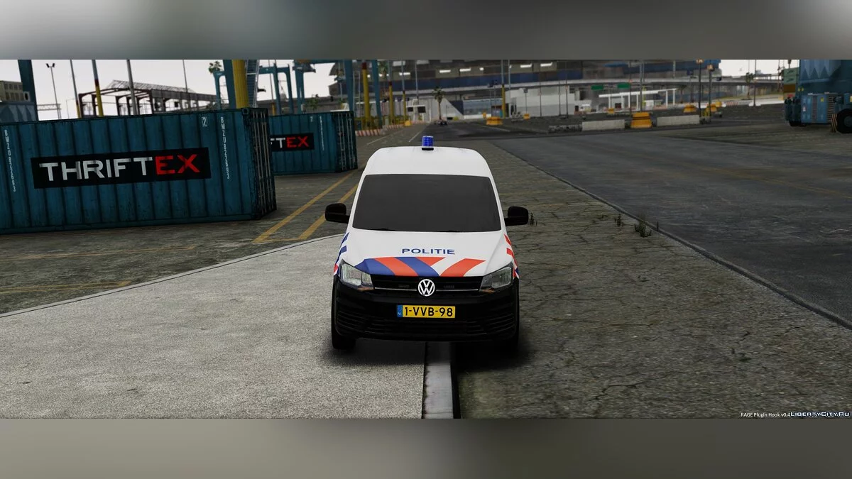 Volkswagen Caddy Niederländische Polizei 1.1 / GTA 5