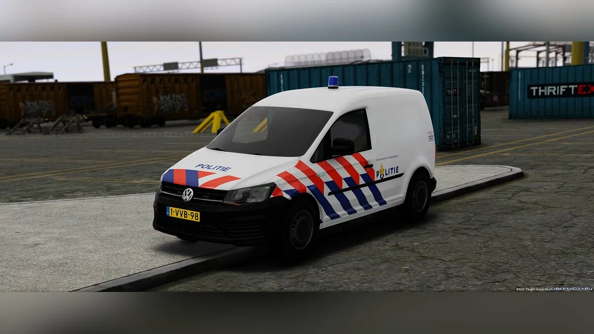 Volkswagen Caddy Niederländische Polizei 1.1 / GTA 5