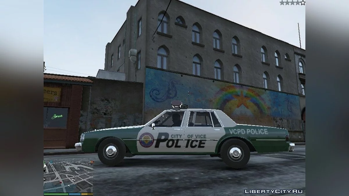 1989 Chevrolet Caprice 9C1 - VICE CITY Police Department (Cars from GTA Vice City Deluxe) / GTA 5